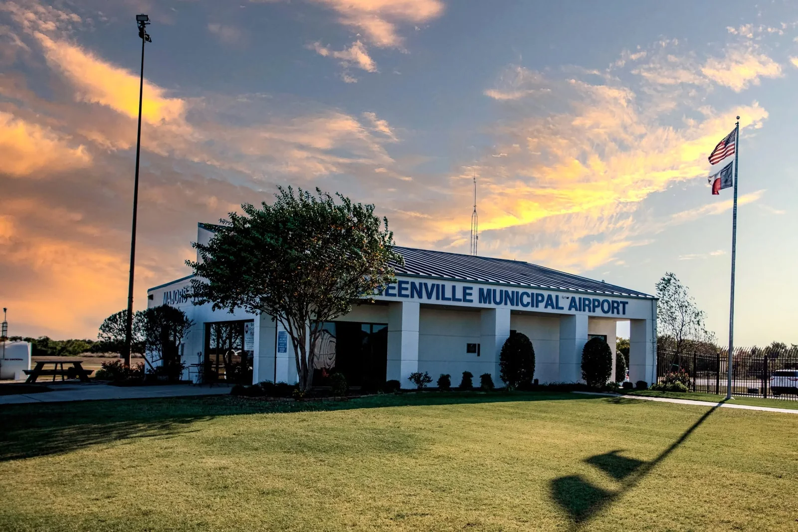 Majors Airport KGVT and general aviation facilities in Greenville Texas