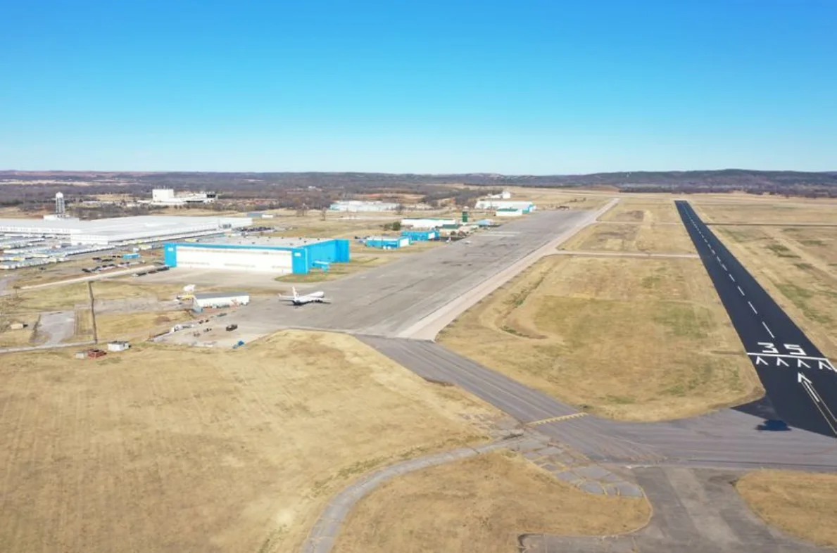 Ardmore Airport Aerial View