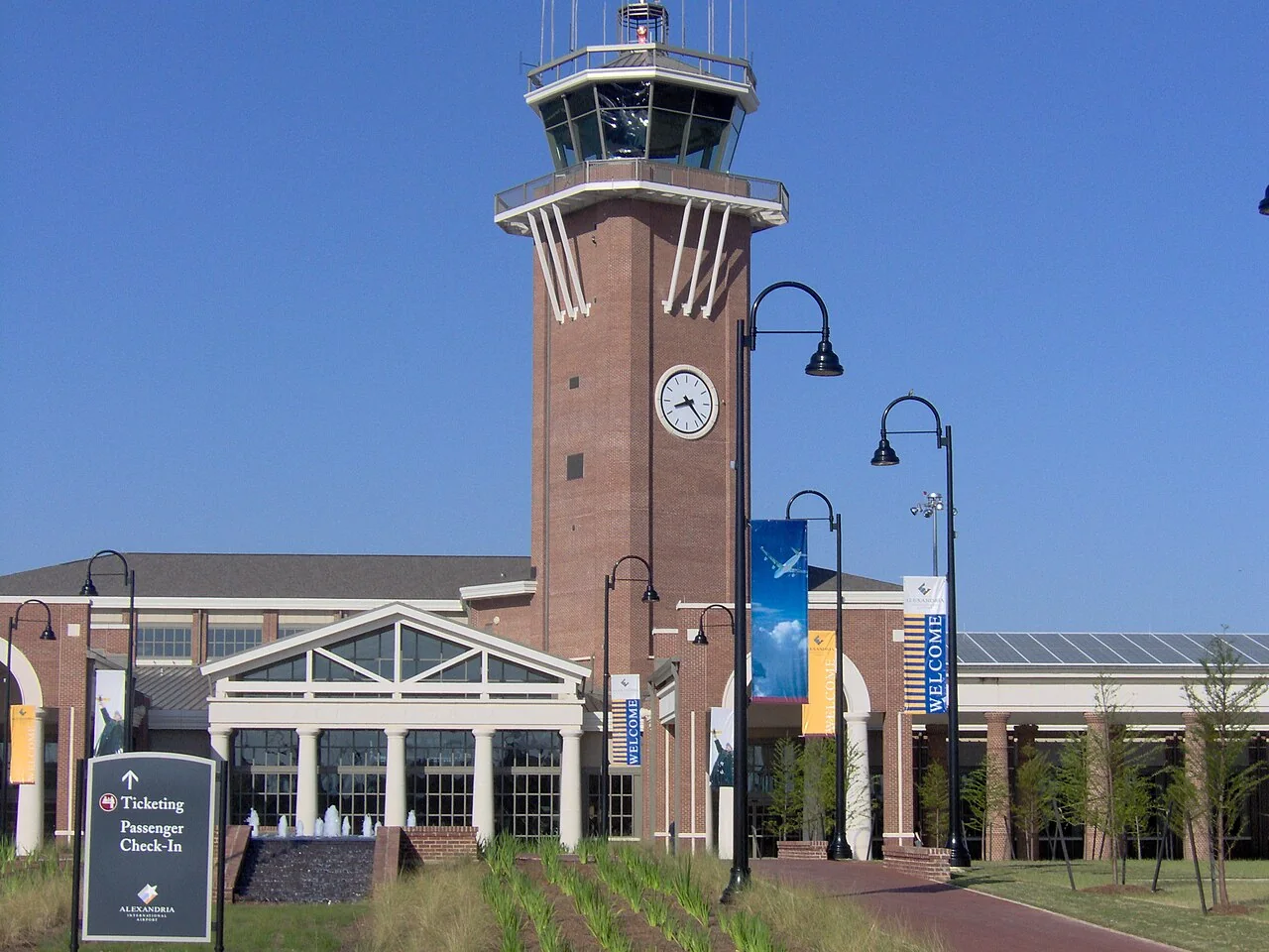 Alexandira Airport Terminal and Control Tower