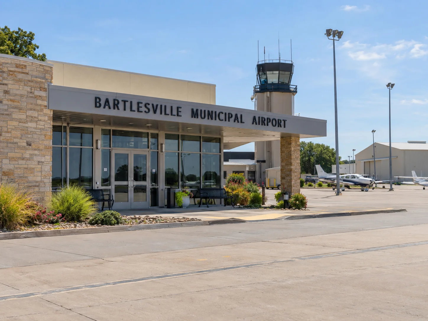 Air Direct flies into Bartlesville Municipal Airport