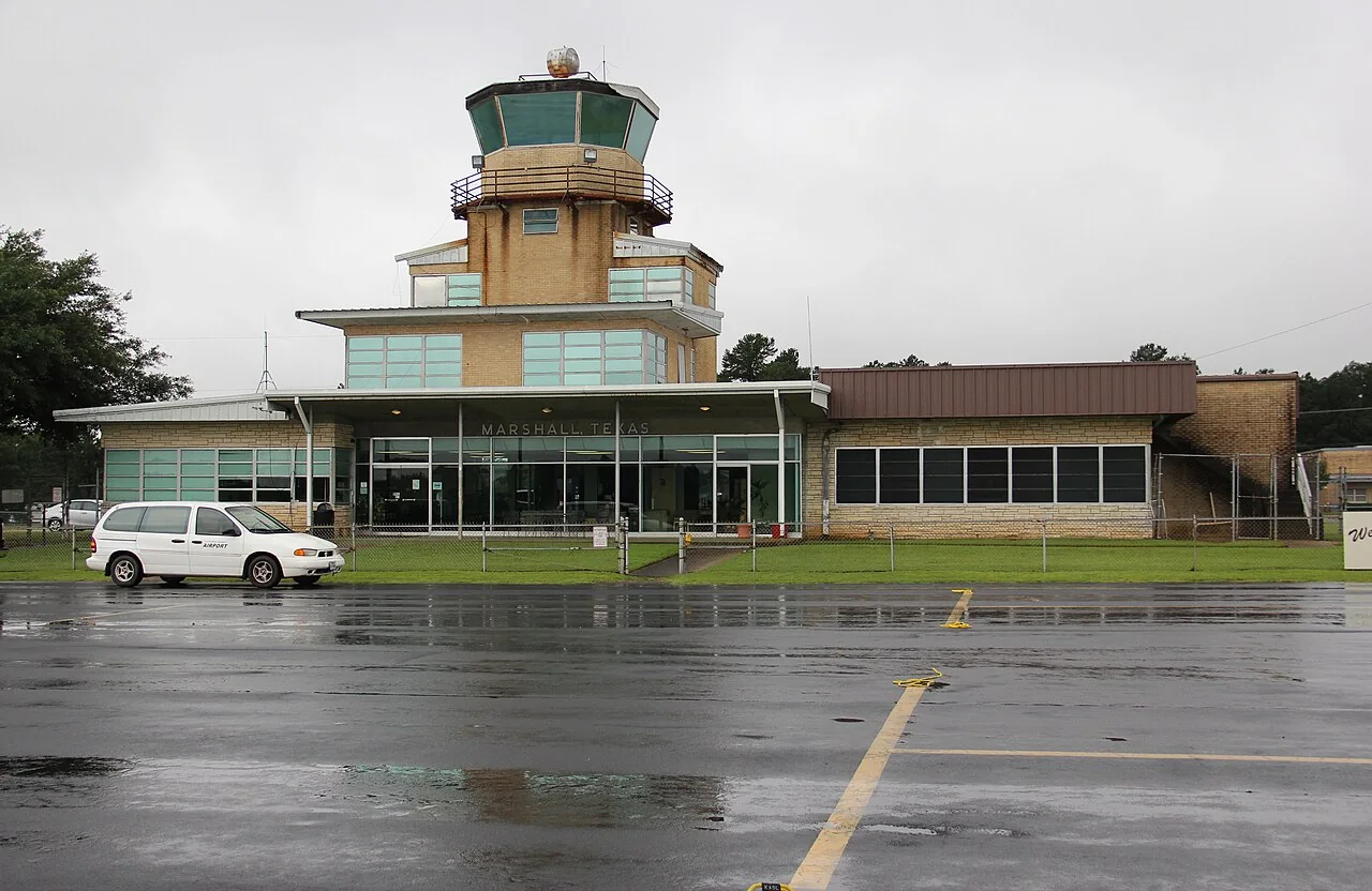 Citation Excel N560AD serving Marshall Citation Excel N560AD serving Harrison County Airport KASL in Marshall Texas