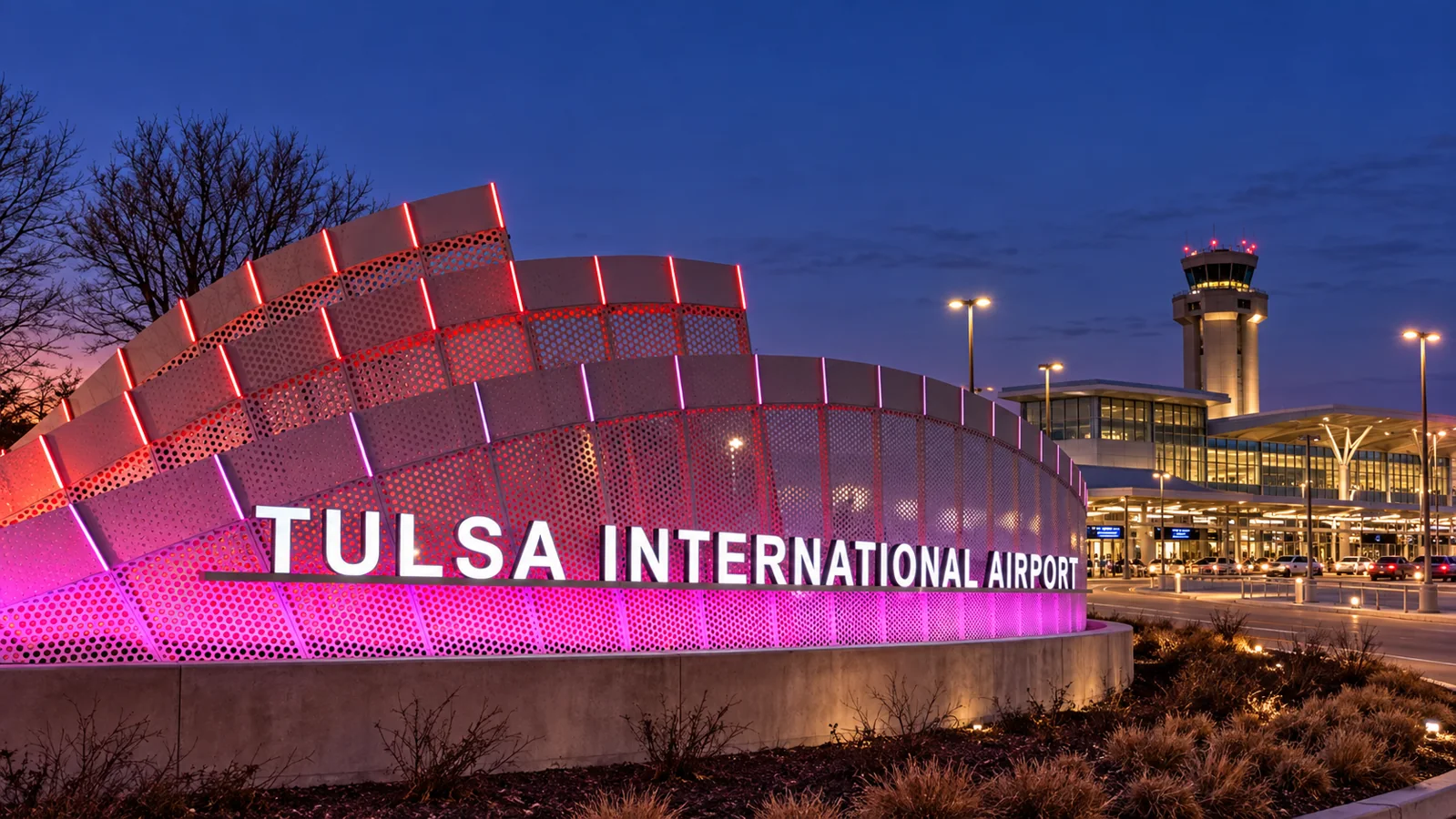 Tulsa International Airport in Oklahoma