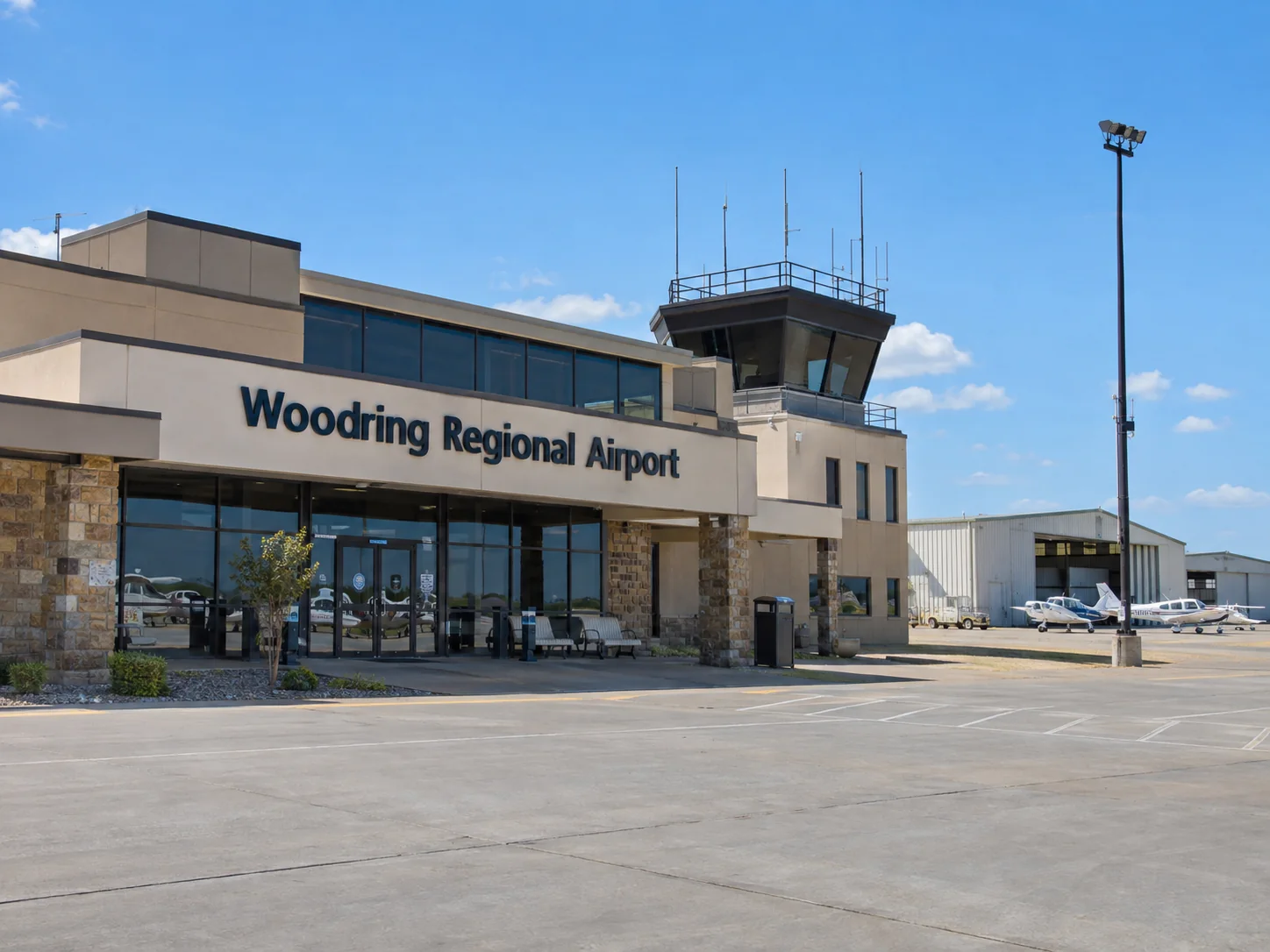 Air Direct serves Enid Woodring Regional Airport
