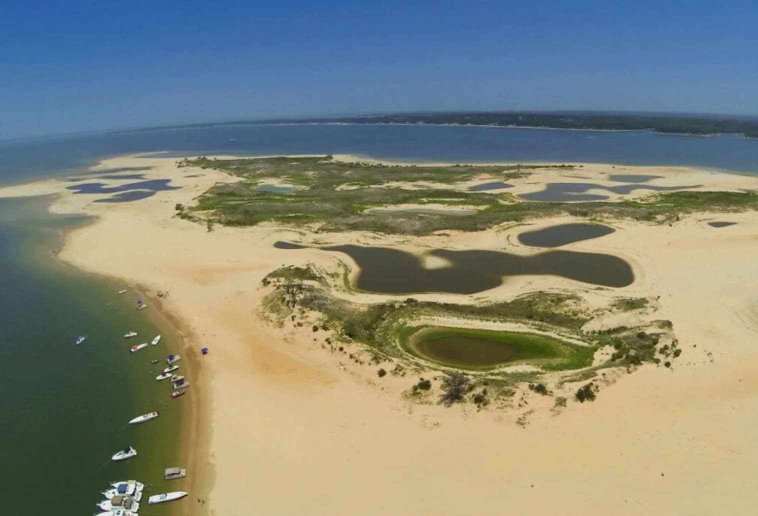 Lake Texoma near Sherman and Denison Texas served by private jet charter through KGYI